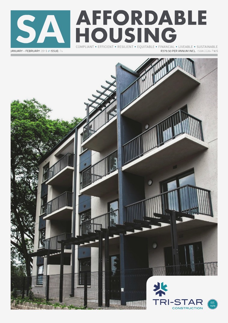 SA Affordable Housing January - February 2019 // Issue: 74