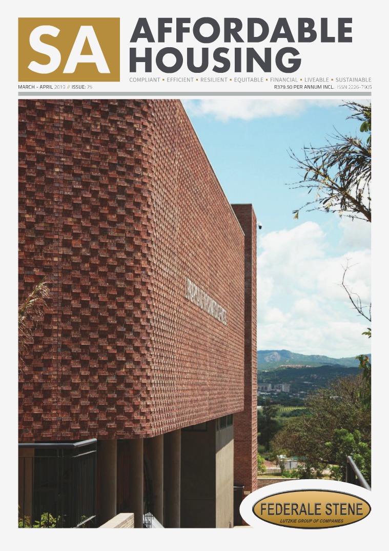 SA Affordable Housing March - April 2019 // Issue: 75