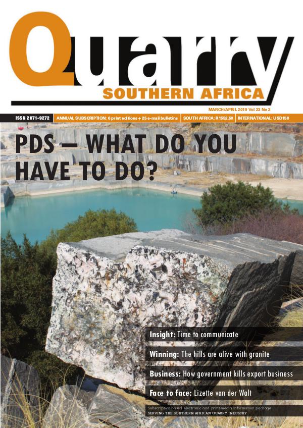 Quarry Southern Africa March 2019