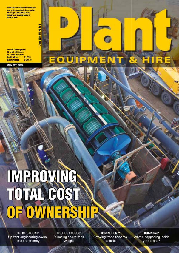 Plant Equipment and Hire June 2019