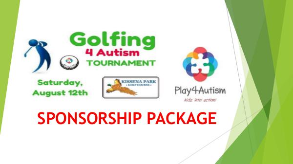 Golfing 4 Autism Program SPONSORSHIP PACKAGE - NEW