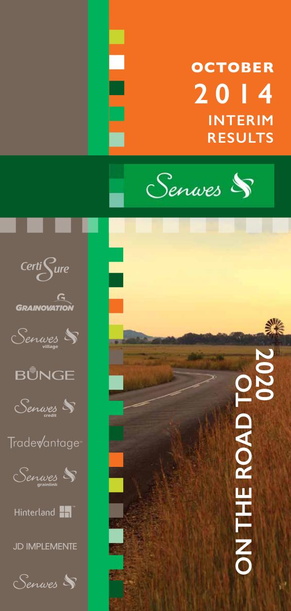 Senwes 2014/2015 Interim Results