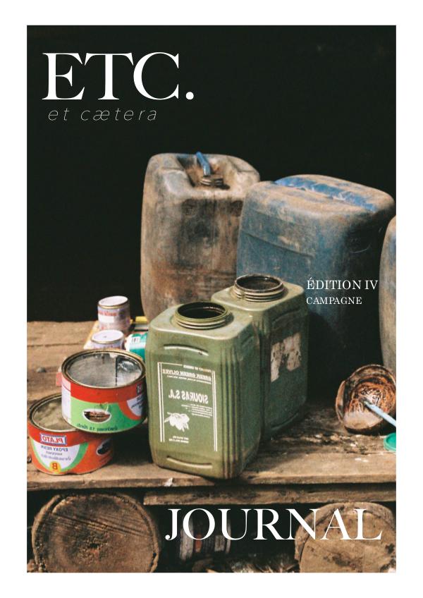 ETC. JOURNAL EDITIONS #4