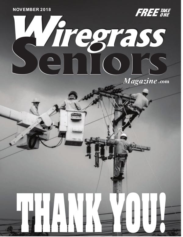 Wiregrass Seniors Magazine November Issue NOVEMBER ISSUE