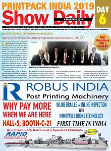 Printpack India 2019 Show Daily - 6th day