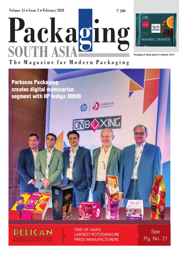 Packaging South Asia -  February 2020 eMagazine Packaging South Asia - Feb2020
