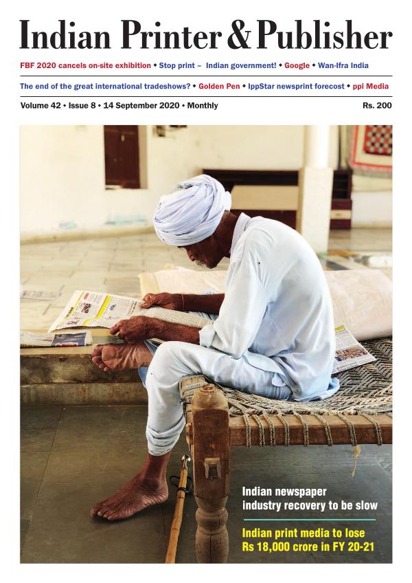 Indian Printer & Publisher - September 2020 issue September 2020