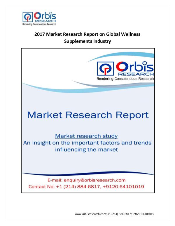 Global Wellness Supplements Industry by Regions &