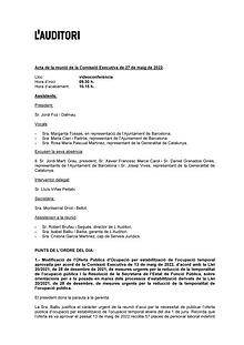 Acta Comissió Executiva 27_05_2022