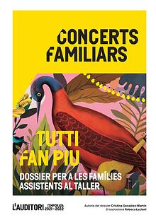 Dossier taller familiar Tutti fan Piu