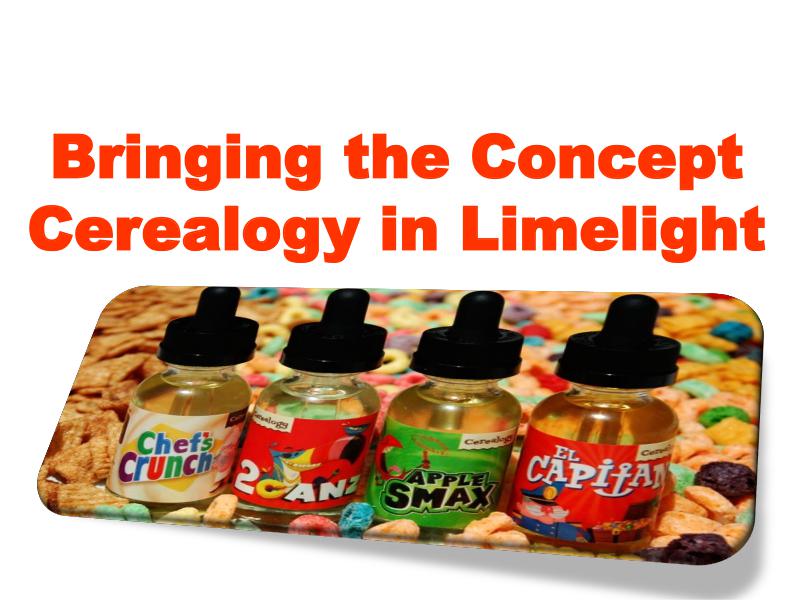 Bringing the Concept Cerealogy in Limelight 1