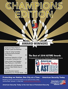 American Security Today's 2016 CHAMPIONS EDITION Digital Magazine