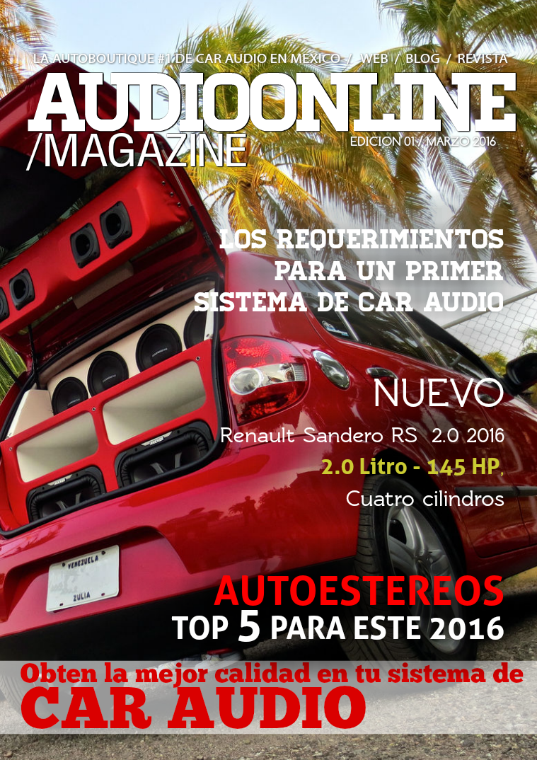 Revista Car Audio Audioonline Marzo 2016