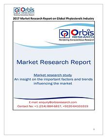 New Study: Global Phytosterols Market Trend & Forecast Report