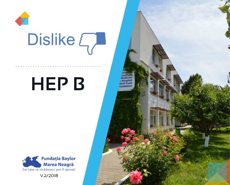 Brosuri hepatită tineri Broșură Dislike HEP B v2/2018