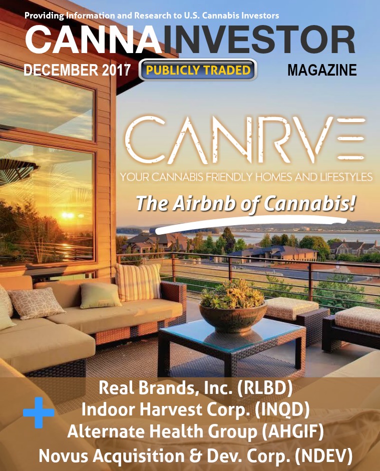 CANNAINVESTOR Magazine U.S. Publicly Traded December 2017