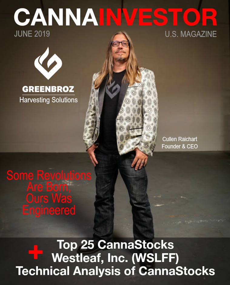 CANNAINVESTOR Magazine U.S. Publicly Traded June 2019