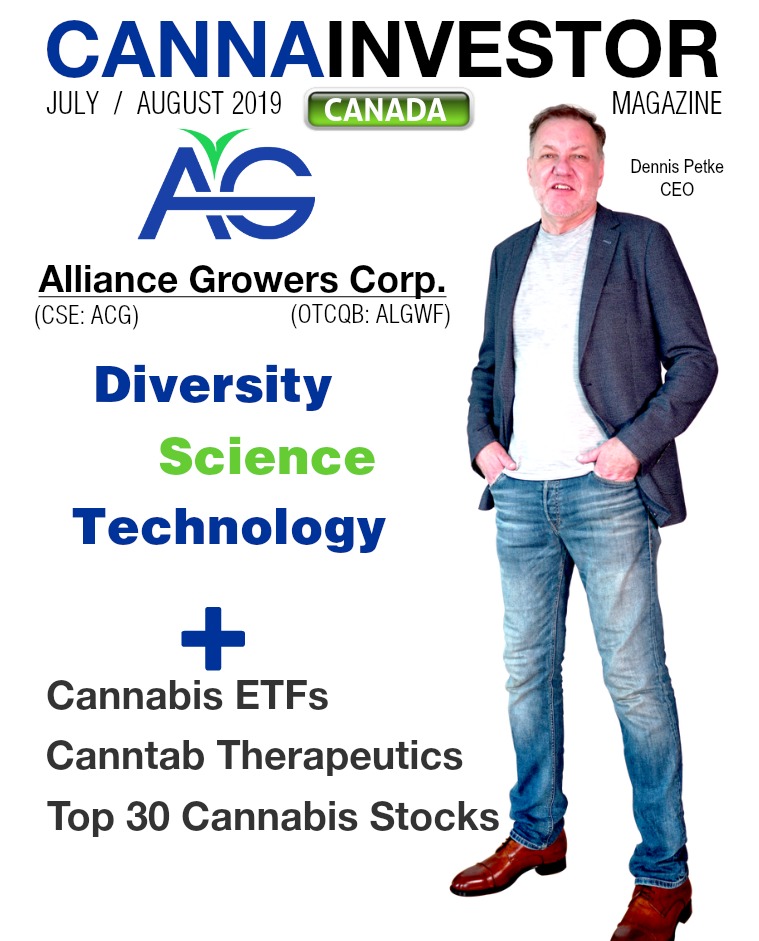 Canadian CANNAINVESTOR Magazine July / August 2019