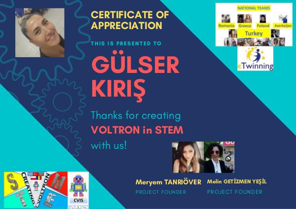 certificate for Voltron teachers Voltron Certificates