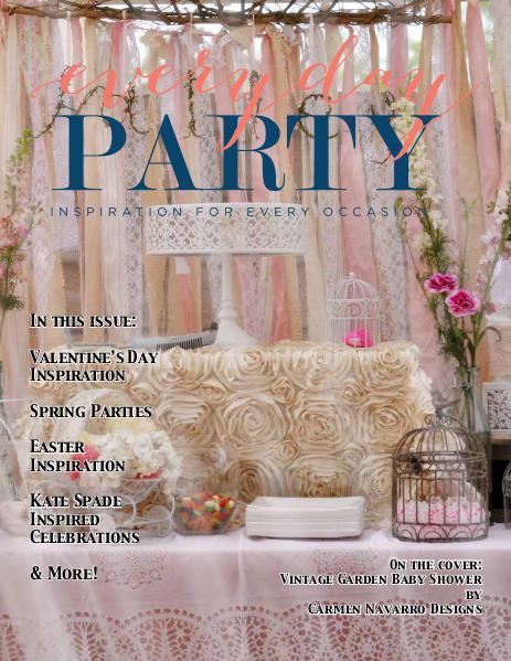 Everyday Party Magazine Spring 2016 2016
