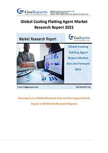Gosreports New Study: Global Coating Flatting Agent Market Research R