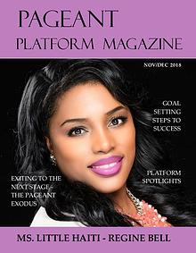 Pageant Platform Magazine Nov/Dec 2018 Issue