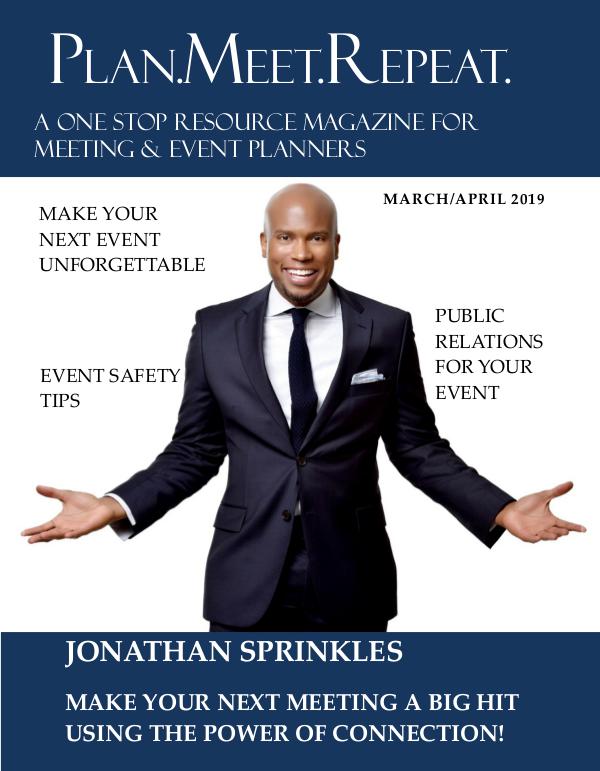 Plan.Meet.Repeat March April 2019 Issue book meet repeat march april