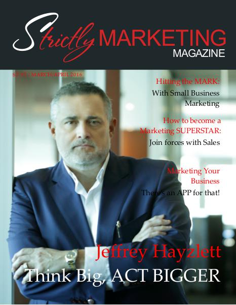 Strictly Marketing Magazine March/April 2016 3