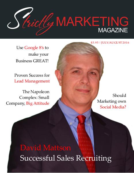 Strictly Marketing Magazine July/August 2016 Issue 4