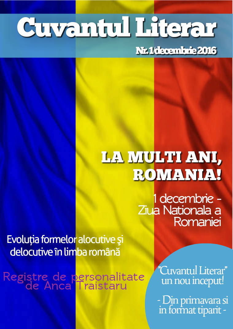 Revista Cuvantul Literar - Nr. 1 (decembrie 2016) Revista Cuvantul Literar - Nr. 1 (decembrie 2016)
