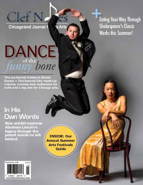 Clef Notes Chicagoland Journal for the Arts Summer 2016 Issue