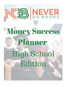 2019 Money Success Planner For High School Students DRAFT
