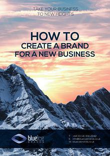 Creating a Brand for a New Business