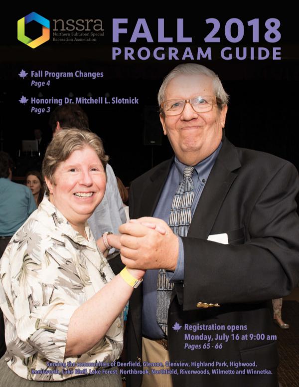 NSSRA Program Guides Fall 2018