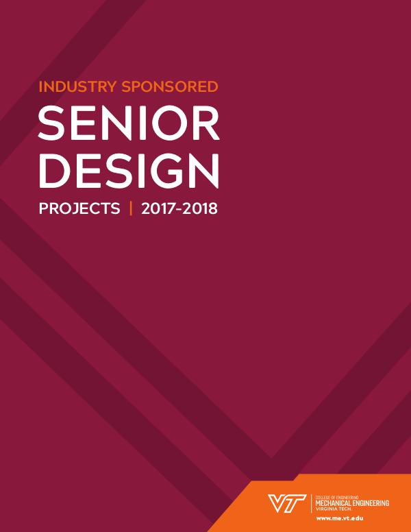 Senior Design Expo 2017-2018 ME_SeniorBrochure_Digital