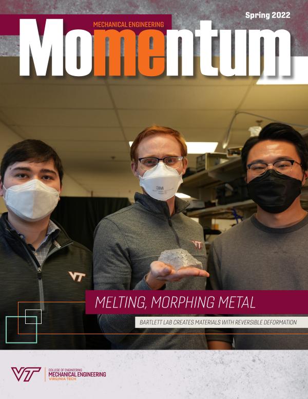Virginia Tech Mechanical Engineering: Momentum