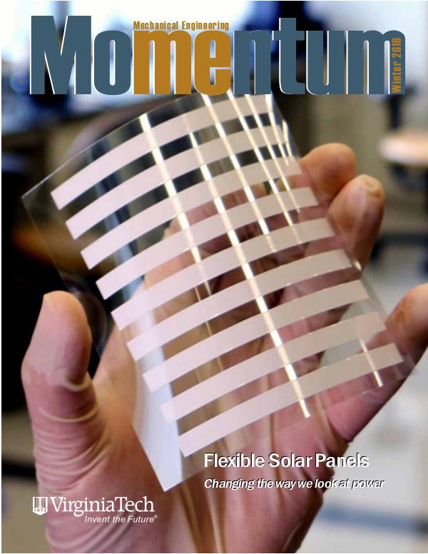 Momentum - The Magazine for Virginia Tech Mechanical Engineering Vol. 1 No. 4