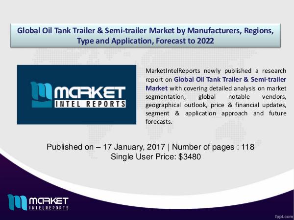 Competitor Analysis of Global Oil Tank Trailer & Semi-trailer Market 1