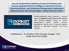 Global Security Orchestration Market Outlook Till 2021 | Revenue Mode