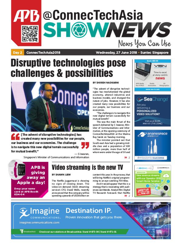 @ConnecTechAsia Show News - Day 2