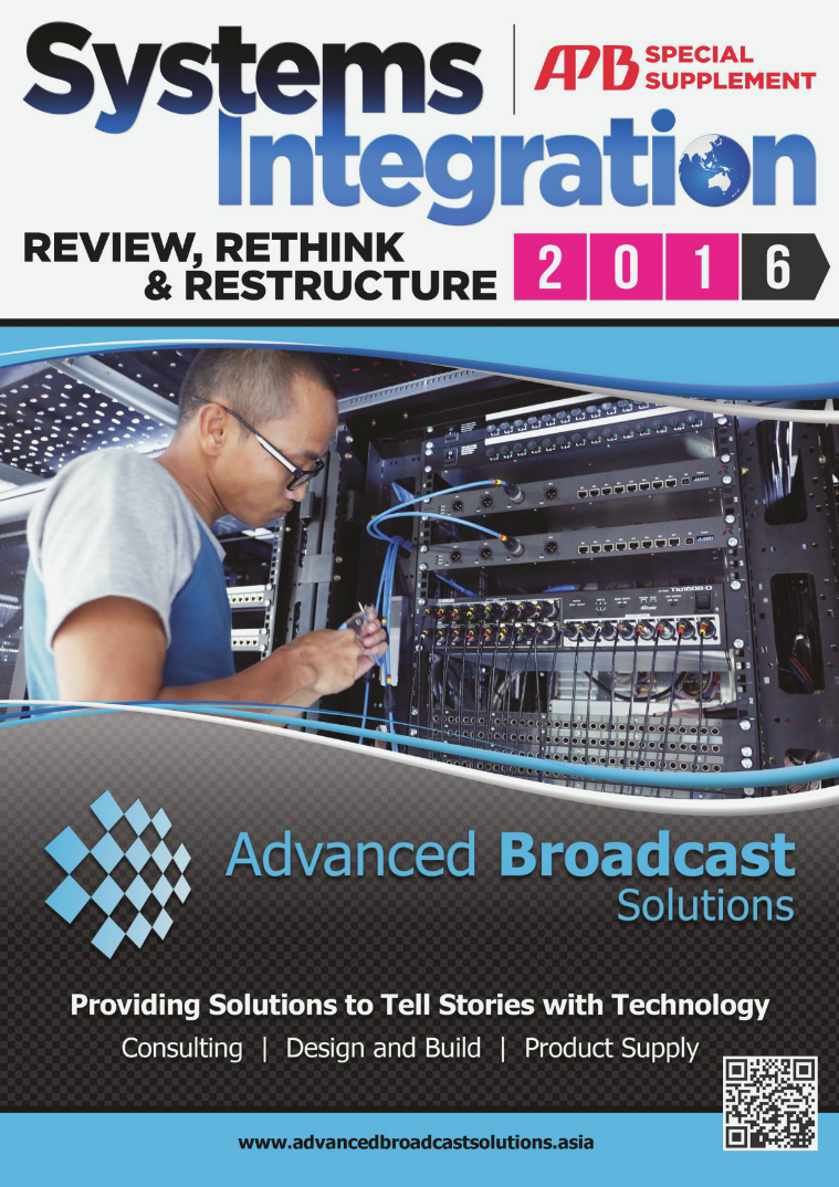 Asia-Pacific Broadcasting (APB) Systems Integration 2016