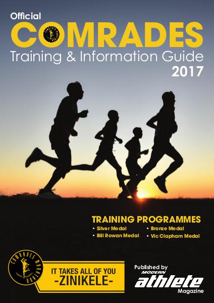 Comrades Supplement Comrades Training and Info Guide, 2017