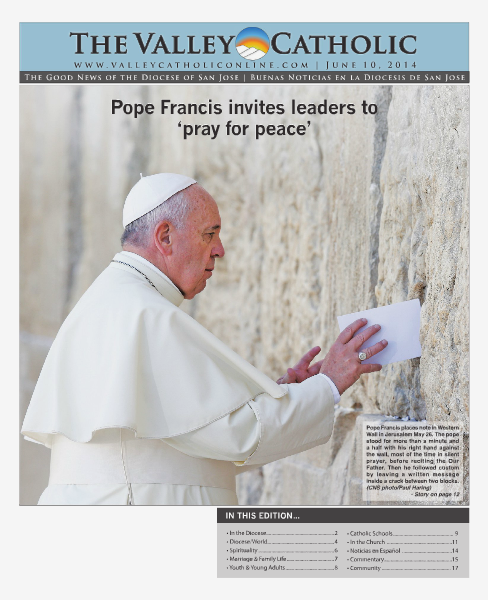The Valley Catholic June 10, 2014