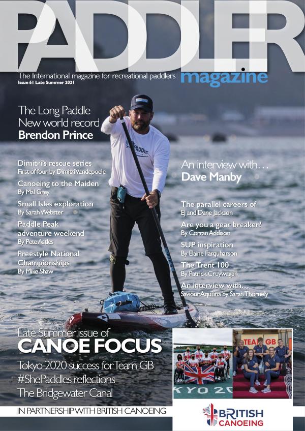 The Paddler Magazine Issue 61 Late Summer 2021