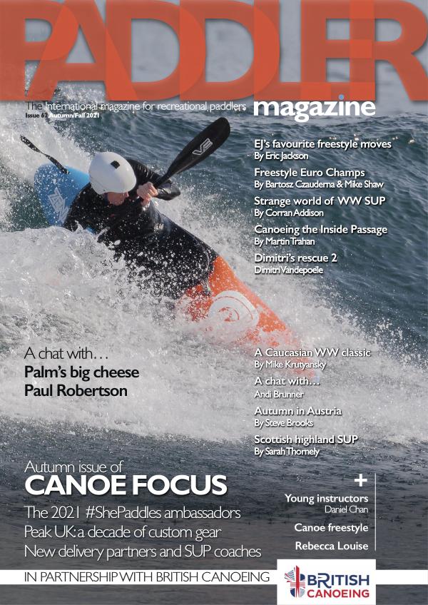The Paddler Magazine Issue 62 Autumn/Fall 2021