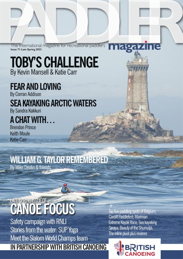 The Paddler Magazine issue 71 Late Spring 2023