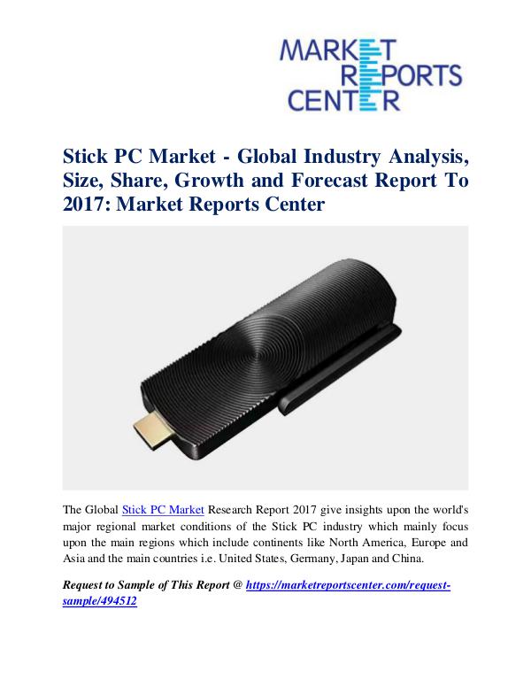 Market Research Reports Stick PC Market
