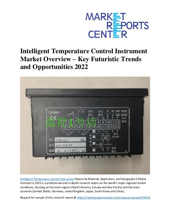 Market Research Reprots- Worldwide Intelligent Temperature Control Instrument Market