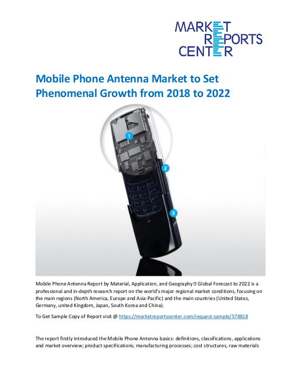 Market Research Reprots- Worldwide Mobile Phone Antenna Market