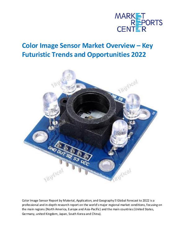Market Research Reprots- Worldwide Color Image Sensor Market